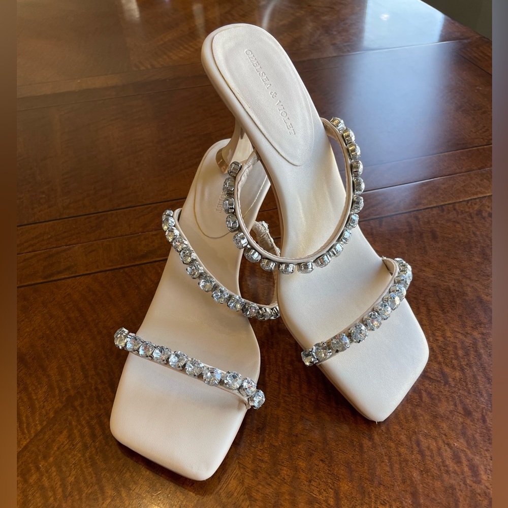 Cream colored heels